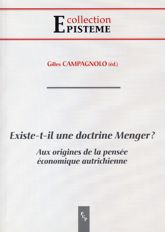 Existe-t-il une doctrine Menger?