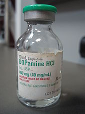 Dopamine HCl preparation, single dose vial for intravenous administration.