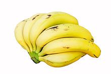 Photo of a bunch of bananas.