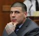 Aaron Hernandez, pictured in court in December 2016.