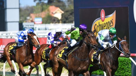 Magical global force: Global Glamour wins the Thousand Guineas.