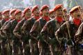 Indonesian special forces (Kopassus) soldiers.