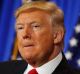 President-elect Donald Trump listens to a question during a news conference in the lobby of Trump Tower in New York, ...