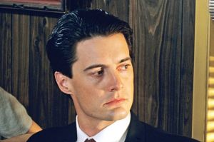 Sherilyn Fenn and Kyle MacLachlan in the original <i>Twin Peaks</I>. Both have returned for the new series.