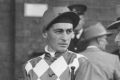 Plenty of sweat: Jockey Jack Thompson with trainer Jim Cummings in 1950.