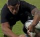 Lost overseas: Charles Piutau in action for the All Blacks against Argentina in 2015.