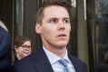 Oliver Curtis leaves his sentencing hearing at the Supreme Court on Friday.