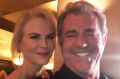 Mel Gibson takes a selfie with Nicole Kidman as they attend The AACTA International Awards in Los Angeles.