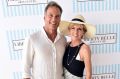 Taxpayers footed the bill ... David Panton and Julie Bishop at the Portsea Polo in 2016.