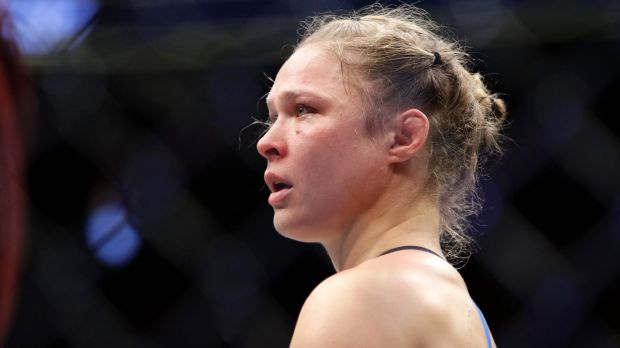 Ronda Rousey's return to the octagon was a brief one.