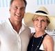 David Panton and Julie Bishop at the Portsea Polo on Saturday January 9, 2016. 