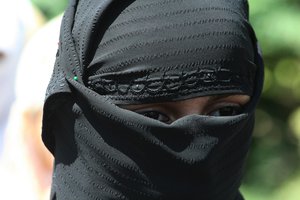 Members of NGO staged a protest against allegedly Human rights Violation in Srinagar 09, August 2011. The NGO Yes Kashmir also demand speedy investigation into the sopore killing and poonch fake encounter.