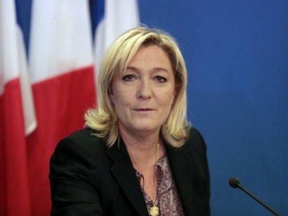 Marine Le Pen in Trump Tower During Unannounced Visit to New York