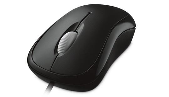 Microsoft Basic Optical Mouse in black