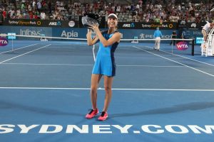 "It's really nice to win another title. It is a very nice feeling": Johanna Konta.