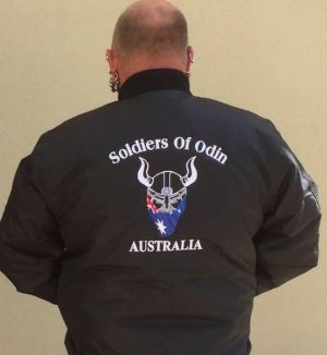 The emblem of the Soldiers of Odin.
