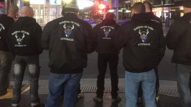 The Soldiers of Odin on patrol.