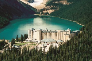 Fairmont Chateau Lake Louise is a stunner in every season.