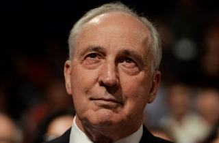 Paul Keating at Labor's federal campaign launch in June.