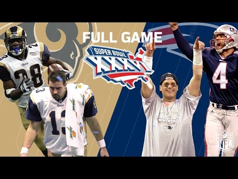 Super Bowl XXXVI: “Patriots Dynasty Begins” | Rams vs. Patriots (FULL GAME) | NFL