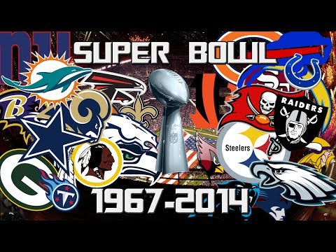 NFL All Super Bowl Winners 1967-2014