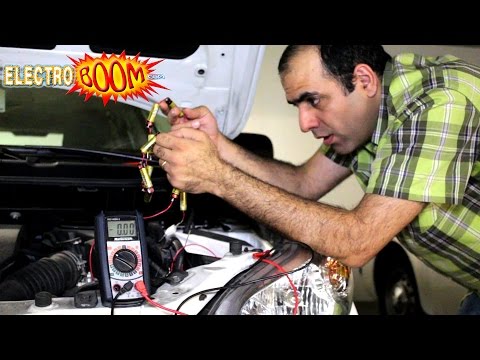 Jump Start a Car with AA Batteries