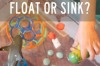 Float or sink experiment - visit <a href="http://handsonaswegrow.com/water-play-experiment-float-sink/" ...