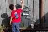 Build a waterwall - visit <a href="http://tinkerlab.com/diy-water-wall/" target="_blank">tinkerlab.com</a> for more info.