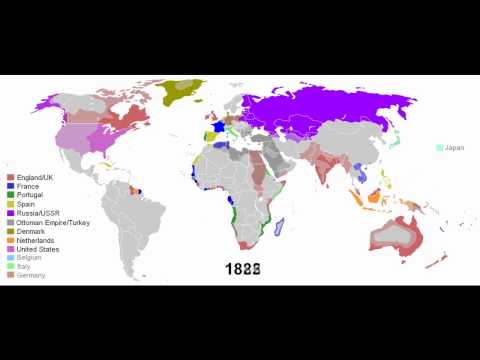 European Colonial Empires  1492-2008