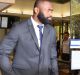 Court appearance: Semi Radradra leaves Parramatta Local Court in November.