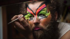 Newell is featured in a photography exhibition, <i>Dragformation</i>, as part of Midsumma.