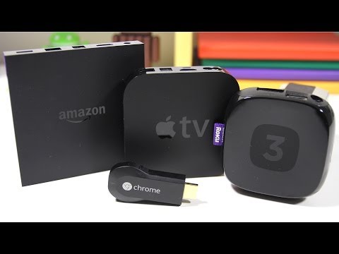 Amazon Fire TV vs Apple TV vs Roku 3 vs Google Chromecast - Full Comparison