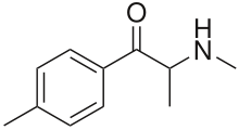 4-Methylmethcathinone.svg