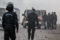 Tunisian security forces clash with demonstrators  in Ben Guerdane in the country's south.