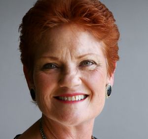 Senator Pauline Hanson.