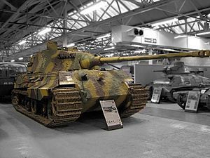 Tiger II at the Bovington Tank Museum