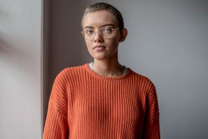 Ruby Tandoh at home in Sheffield, England.