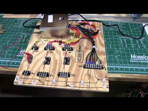 Model Railroad Layout Update Video 13- Computer Power Supply for Model Railroad