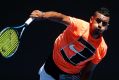 Nick Kyrgios' campaign begins on Monday night,