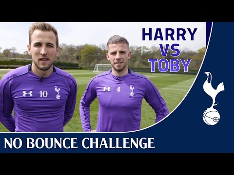 No Bounce Challenge ! FT Harry Kane + Toby Alderweireld