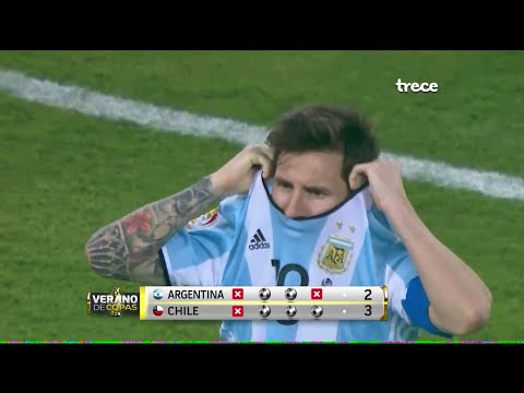 Argentina vs Chile 0-0 (2-4) Copa America 2016 TV AZTECA FULL HD - CHILE CAMPEON