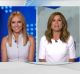 Julie Snook, Amber Sherlock and Sandy Rae on 9 News Now on Wednesday.