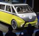 The Volkswagen I.D. Buzz concept was one of the stars of the show.