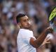 Nick Kyrgios on his way to a comfortable first-up Australian Open victory over Portugal's Gastao Elias in Melbourne.