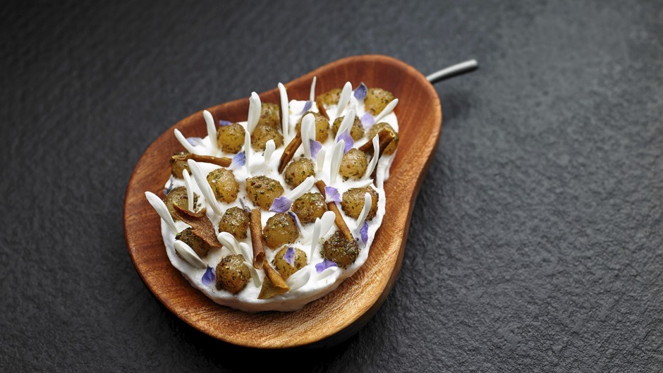 Pears and Maidenii from Ripponlea fine diner, Attica