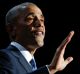 US President Barack Obama gives his farewell address at McCormick Place in Chicago. 