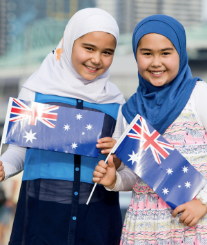 The original image used in the controversial billboard was taken at Docklands on Australian Day 2016, and featured on ...