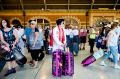 The Elvis Express to Parkes - leaving from Central station. 