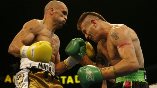 Danny Green v Anthony Mundine: The pair first met in 2006.