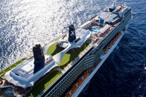 Celebrity Solstice - Aerial at Sea Miami Shoreline
Celebrity Cruises